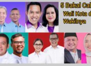 Resmi Mendaftar ke KPU, Pilkada Kota Bogor Diikuti 5 Pasangan