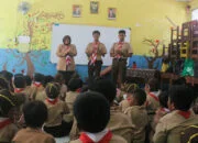 Tumbuhkan Minat Kepramukaan, SDN Balungbang Jaya 3 Gelar Persari dan Persami Pramuka ke-65