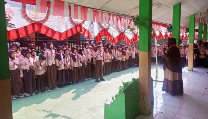 Tumbuhkan Minat Kepramukaan, SDN Balungbang Jaya 3 Gelar Persari dan Persami kepramukaan