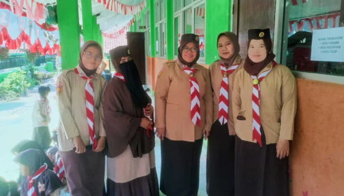 Tumbuhkan Minat Kepramukaan, SDN Balungbang Jaya 3 Gelar Persari dan Persami kepramukaan.
