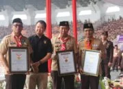 Gebyar HUT Pramuka ke-63 Tingkat Kabupaten Bogor Pecahkan 3 Rekor MURI Pramuka ke-65