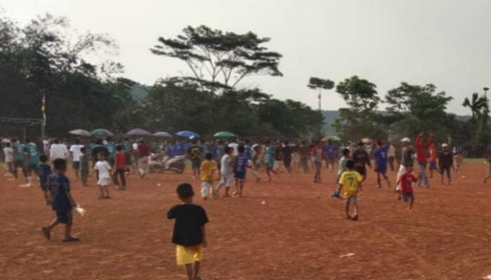 Batutulis Cup Ternoda, Pertandingan Sepak Bola Antartim Panda dan Eza Cell Berakhir Rusuh