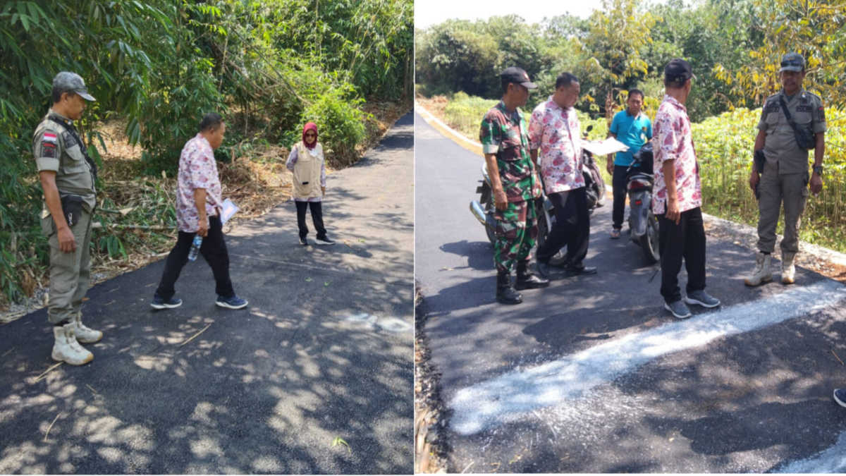 Kecamatan Cigudeg Monev Realisasi Bantuan Keuangan Infrastruktur Desa