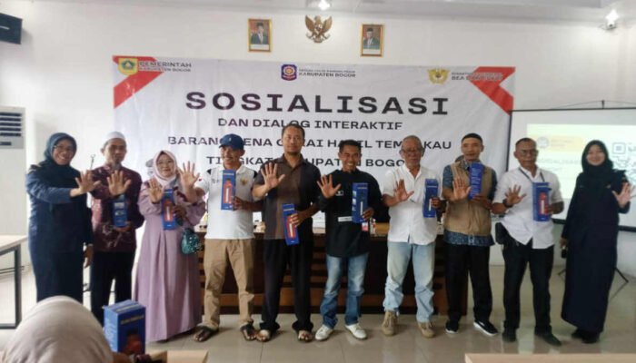 Perangi Rokok Ilegal, Kabupaten Bogor Gencarkan Sosialisasi Cukai Hasil Tembakau