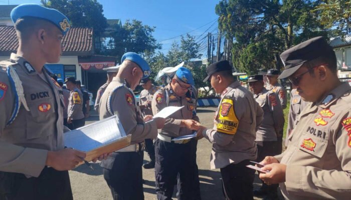 Propam Polres Bogor Lakukan Gaktibplin Terhadap Personel Polsek Ciawi