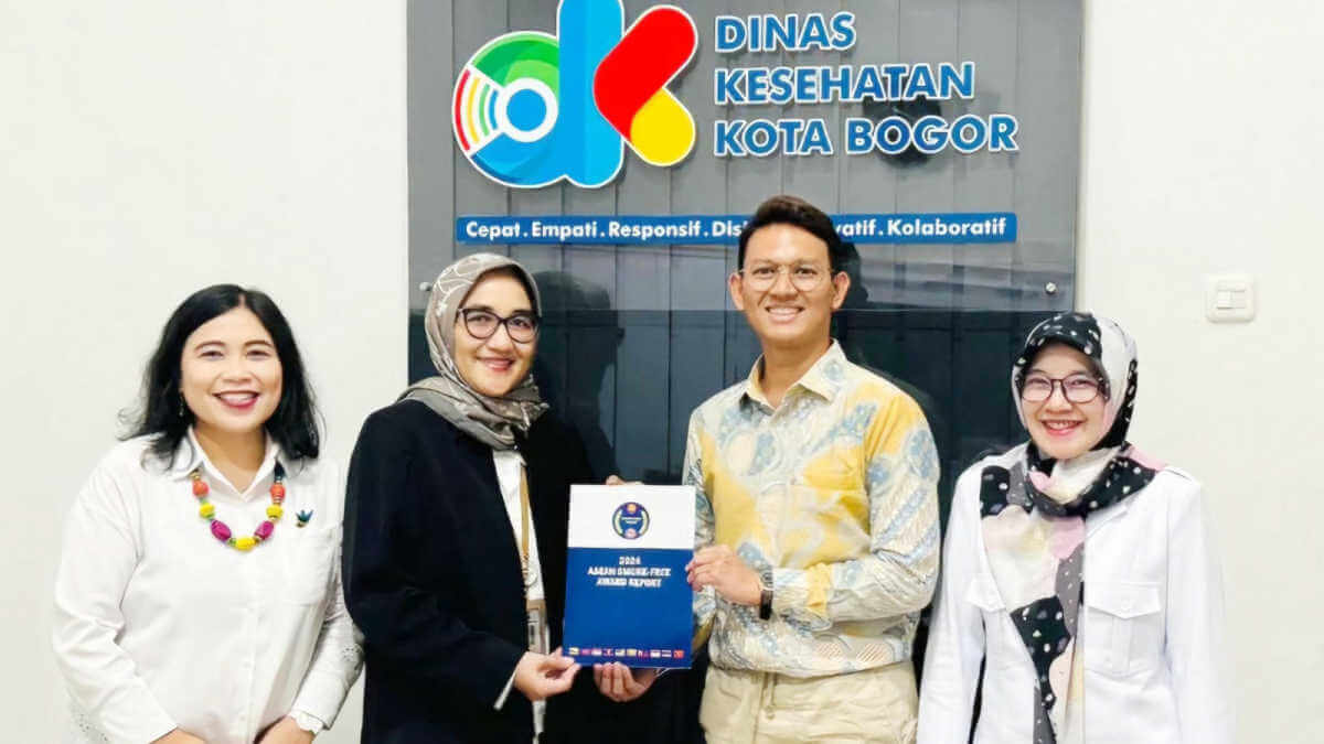 Konsisten Tegakkan Perda KTR, Pemkot Bogor Raih Penghargaan Asean Smoke Free Award 2024