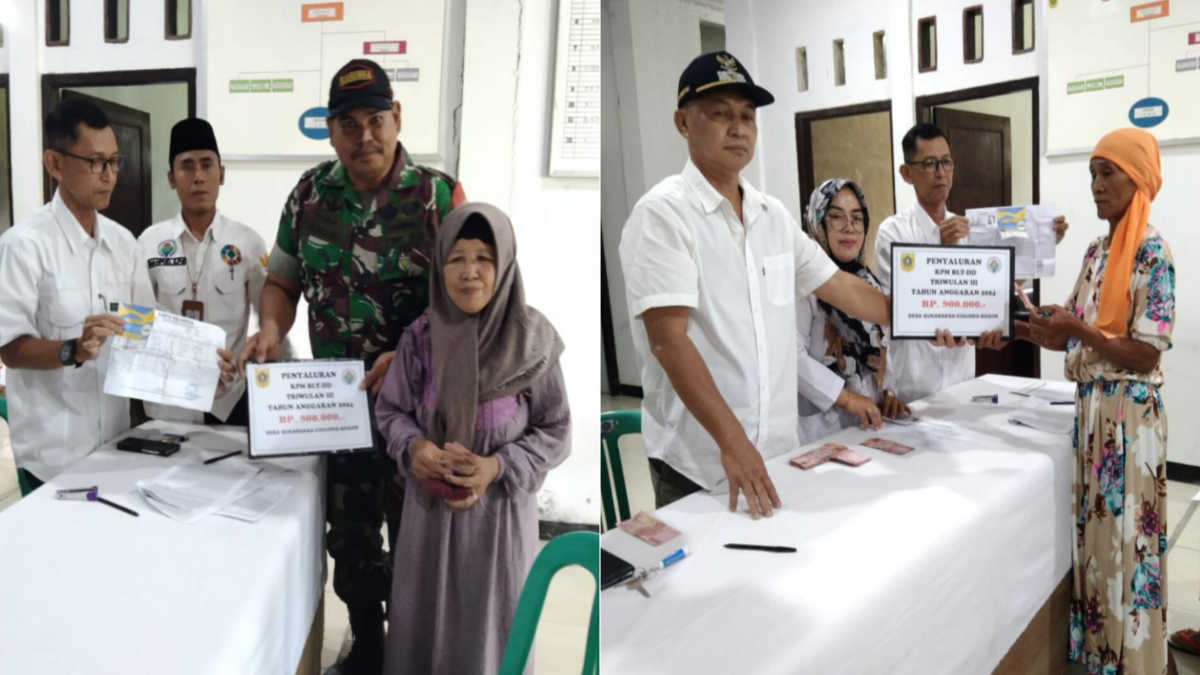 Warga Desa Sukaraksa Cigudeg Kembali Diguyur BLT