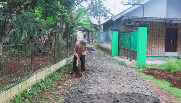 Pemdes Cimulang Launching Bankeu Infrastruktur Desa 2024, Sasar 3 Titik Pembangunan
