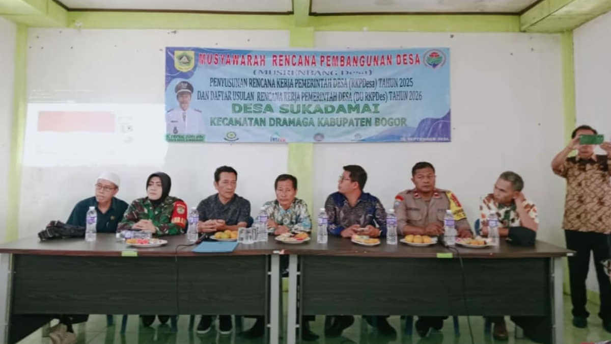 Desa Sukadamai Gelar Musrenbang Desa untuk Rencana Pembangunan 2025