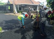 Meski Tidak Dapat 1 Miliar, Pemdes Ciomas Induk Realisasikan Pengaspalan Jalan