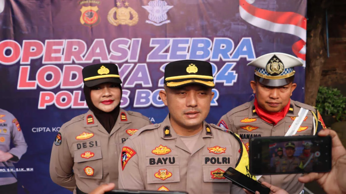 Polres Bogor Gelar Operasi Zebra Lodaya 2024, Ini Jenis Pelanggaran yang Jadi Sasaran