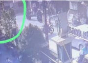 Maling Motor di Kantor Desa Ciapus Terekam CCTV