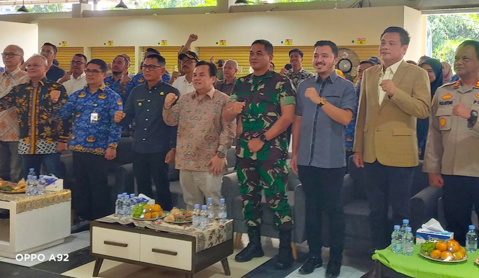 Pj Wali Kota Bogor Secara Resmi Mengoperasikan Kembali Pasar Jambu Dua