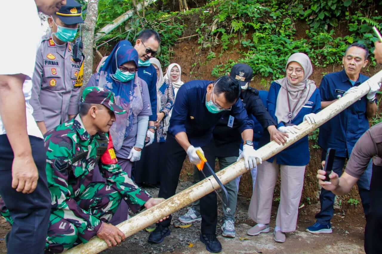 Kantong Lober, Upaya Bogor Percepat Penanganan ODF dan Stunting Satgas Percepatan Pengentasan Open Defecation Free (ODF)