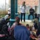 Calon Wakil Bupati Bogor, Kang Mus saat mengunjungi warga secara langsung dari pintu ke pintu.