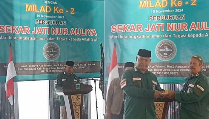 Perguruan Bela Diri Ilmu Laduni Gelar Milad ke 2 di Padepokan Nanggung