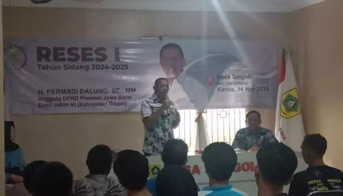 Desa Srogol Cigombong Kabupaten Bogor Sasaran Reses Anggota DPRD Jabar