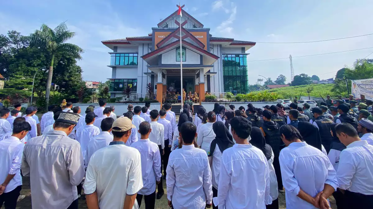 Jelang Pilkada 2024, Kecamatan Rancabungur Gelar Apel Kesiapsiagaan
