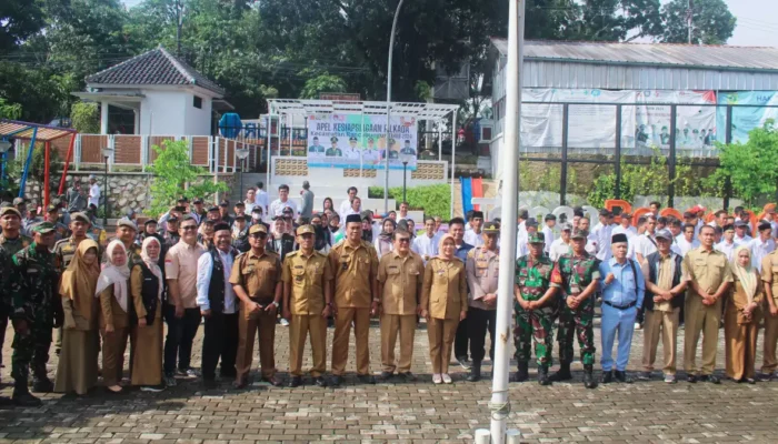Jelang Pilkada 2024, Kecamatan Rancabungur Gelar Apel Kesiapsiagaan