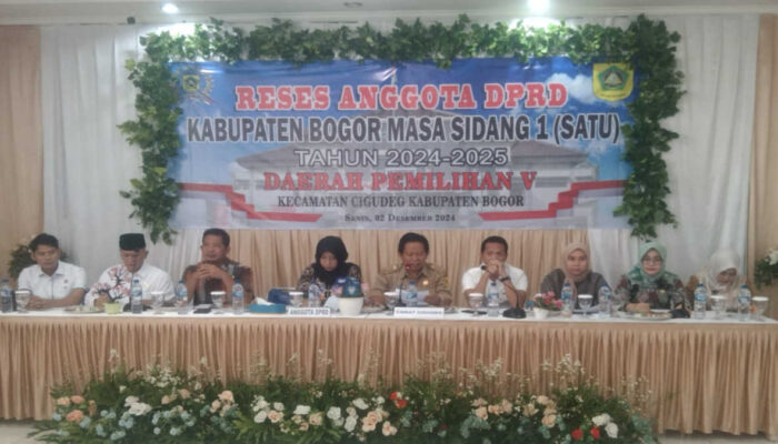 Warga Cigudeg Sampaikan Aspirasi Kepada Anggota DPRD Kabupaten Bogor Dapil V