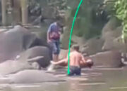Korban Hanyut di Sungai Ciliwung Bogor Timur Ditemukan Mengambang