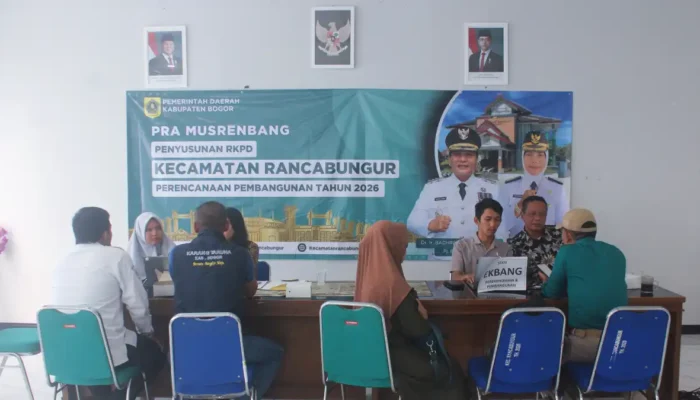 Akomodir Usulan, Kecamatan Rancabungur Gelar Pra Musrenbang RKPD 2026