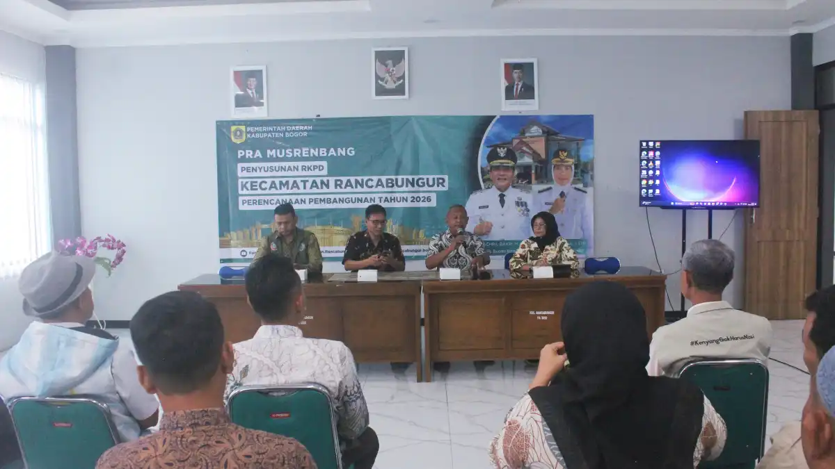 Akomodir Usulan, Kecamatan Rancabungur Gelar Pra Musrenbang RKPD 2026