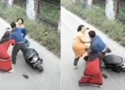 Viral, Aksi Heroik 2 Emak-emak di Ciseeng Bogor Hadang Maling Tabung Gas