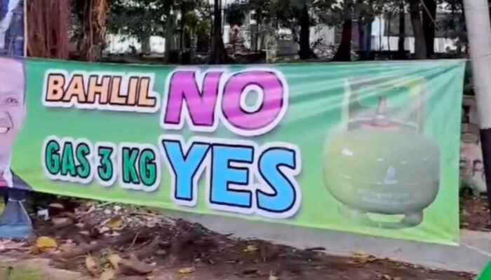 Dari Meme Berseliweran di Medsos hingga Spanduk Bertuliskan Bahlil No Gas 3 Kg Yes