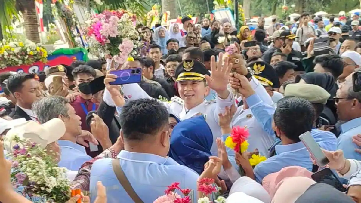 Disambut Ribuan Warganya, Dedie - Jenal Siap Mengabdi Untuk Rakyat Kota Bogor