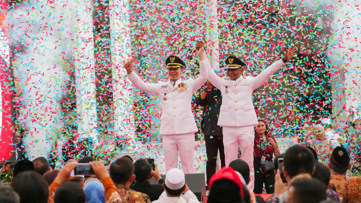 Cetak Sejarah Baru, Dedie Rachim dan Jenal Mutaqin Resmi Bertugas