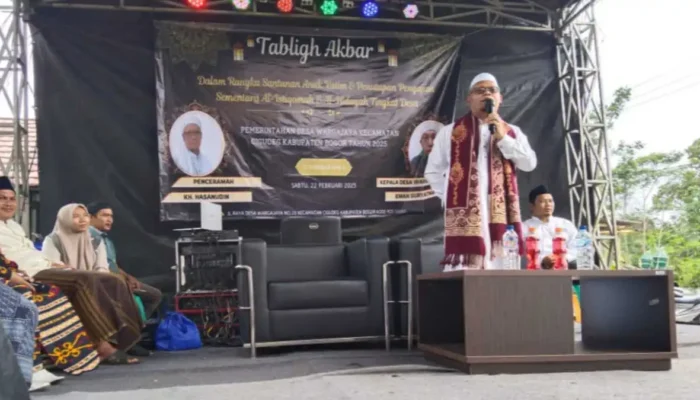 Atraksi Debus Hingga Kiai Geledeg Sambut Ramadan di Desa Wargajaya Cigudeg