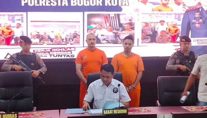 Polresta Bogor Kota Tangkap 2 DPO Kasus Penembakan di Pasar Mawar