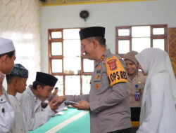 Kapolres Bogor Santuni Puluhan Anak Yatim