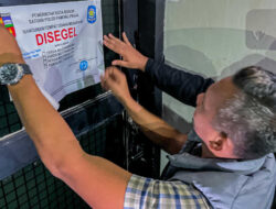 353 Botol Miras Disita, 2 THM di Kota Bogor Disegel