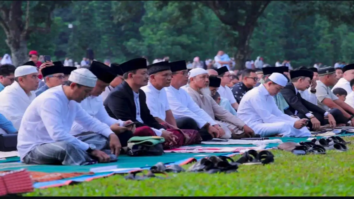 Dedie Ajak Warga Kota Bogor, Momentum Idulfitri Jaga Kerukunan