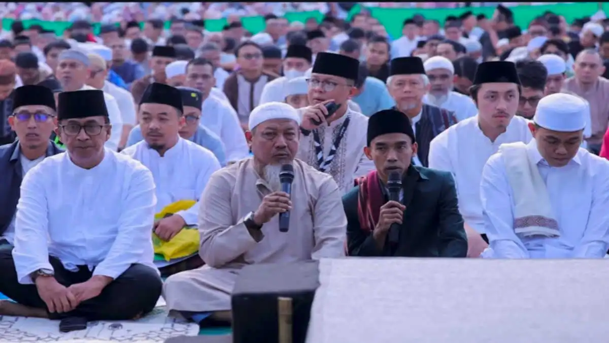 Dedie Ajak Warga Kota Bogor, Momentum Idulfitri Jaga Kerukunan