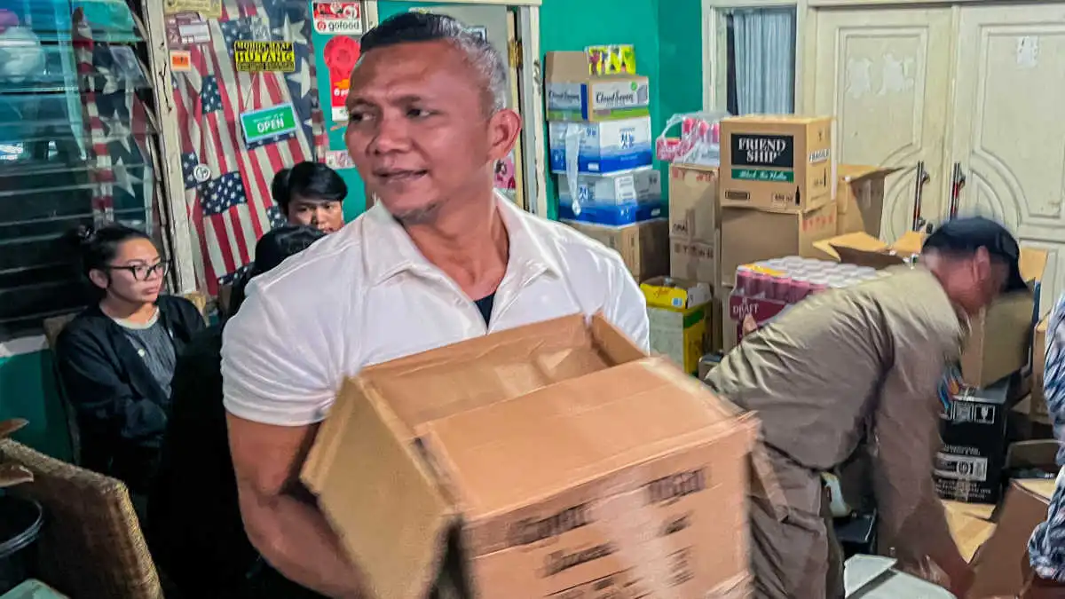Gudang Miras di Ciheuleut Bogor Digerebek, 1.787 Botol Disita