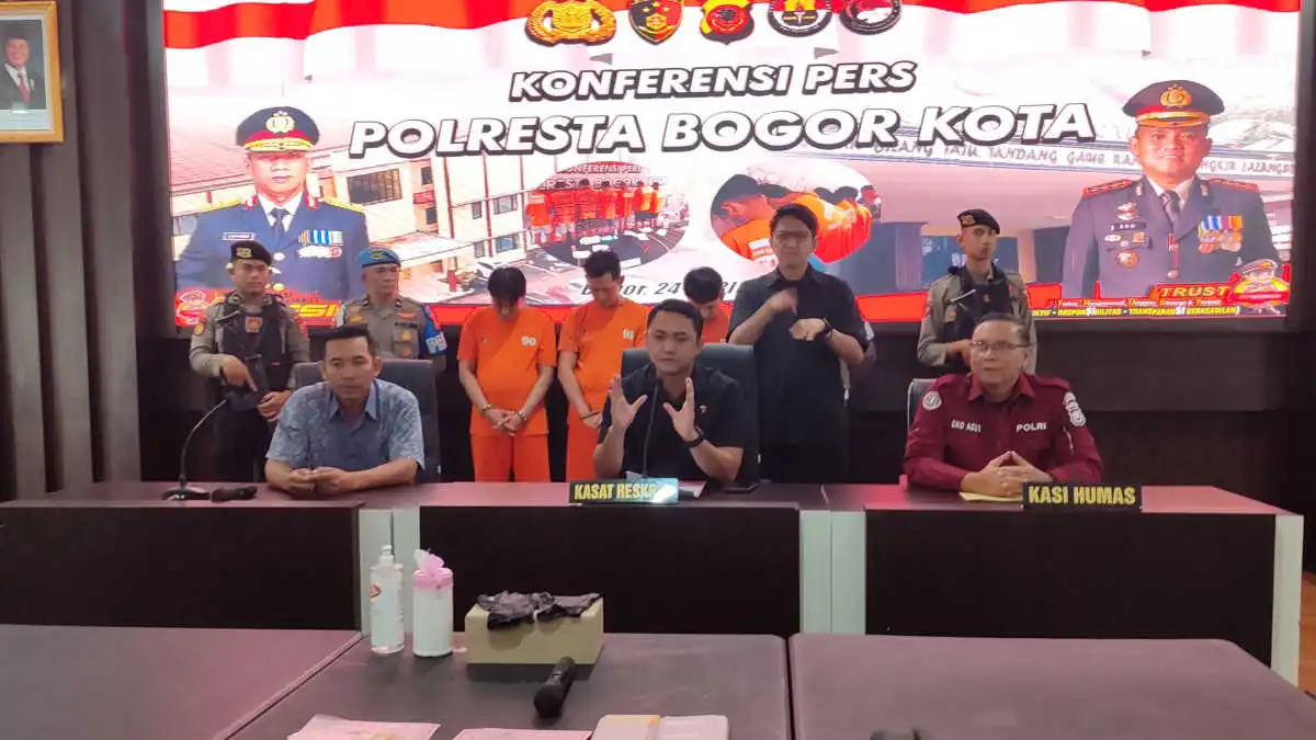 Polresta Bogor Kota Tangkap 3 Pelaku Penipu Bermodus Penukaran Kartu ATM