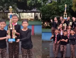 SDN Tajur 3 Borong 2 Trofi Dalam Ajang Cakra Scout Competition