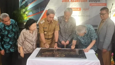 Wali Kota Bogor Resmikan Gedung Baru SMK Kesatuan