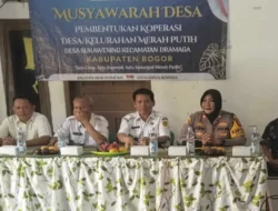 Musdesus Desa Sukawening Bentuk Koperasi Desa Merah Putih