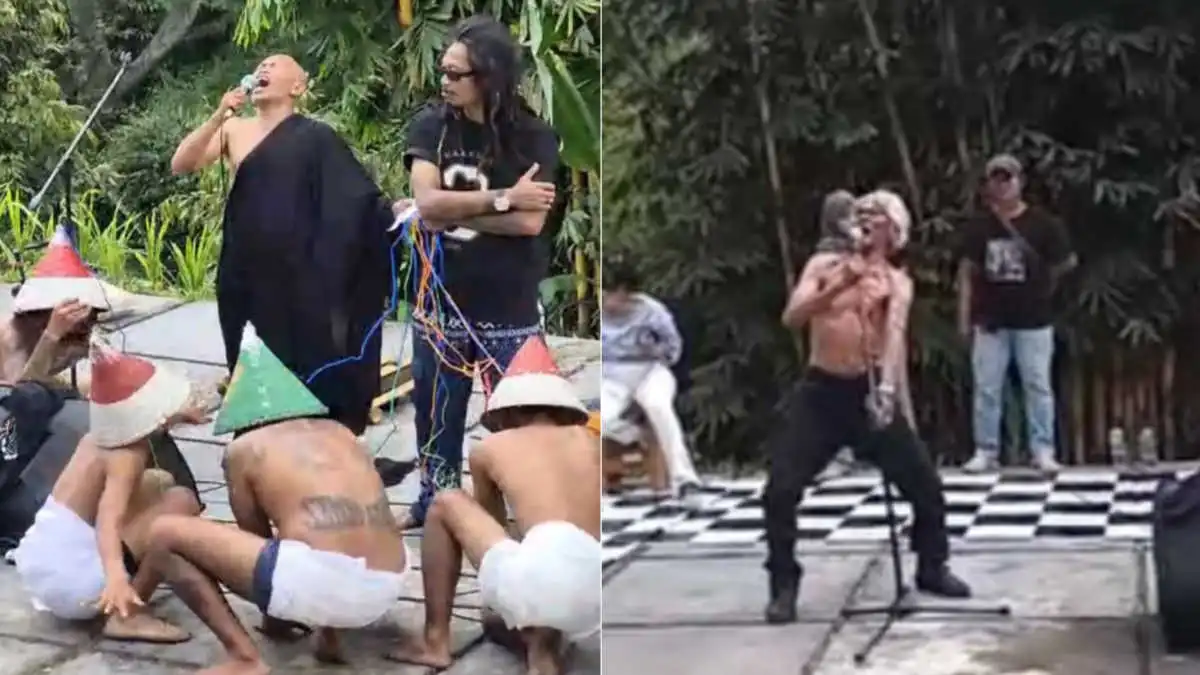 Empati Kepada Kaum Buruh, Penggiat Seni dan Budaya Berekspresi Lewat Panggung Seni