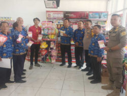Satpol PP Kecamatan Rancabungur Bersama Disdagin Datangi Sejumlah Minimarket, Ini Hasilnya