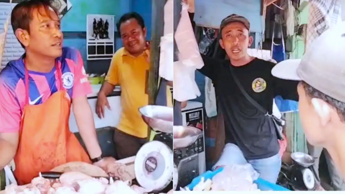 Gara-gara Persaingan Harga, Pedagang Daging Ayam di Dramaga Ngamuk