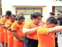 Polres dan Polresta Bogor Kota Tangkap 9 Preman Berkedok Mata Elang