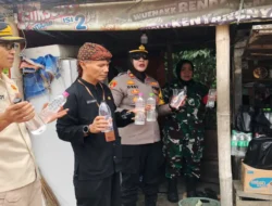 Polsek dan Kecamatan Dramaga Sita Puluhan Botol Miras di Desa Ciherang