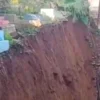 8 Makam di TPU Kampung Batakal Batutulis Bogor Selatan Terbawa Longsor