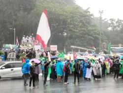 Ribuan Umat Islam Bogor Tunjukkan Solidaritas Untuk Palestina di Tugu Kujang