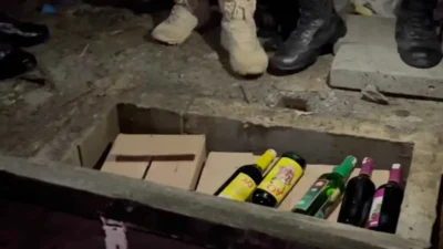 Petugas Gabungan Kecamatan Bogor Timur Temukan Bungker Penyimpanan Miras